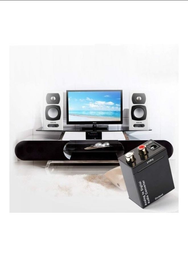 Optical Coaxial Digital To  Analog Audio Converter With Cable - Image 3