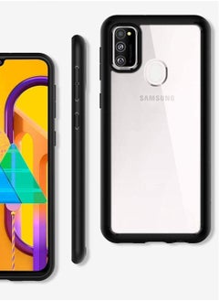 Spigen Ultra Hybrid Case Cover for Samsung Galaxy M30s - Matte Black  - Image 5