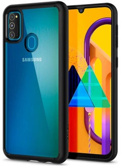 Spigen Ultra Hybrid Case Cover for Samsung Galaxy M30s - Matte Black  - Image 1
