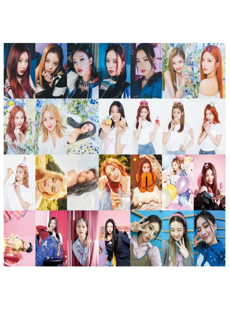 SKYLO 55-Piece ITZY Album Voltage Hd Lomo Card Postcard - Image 2