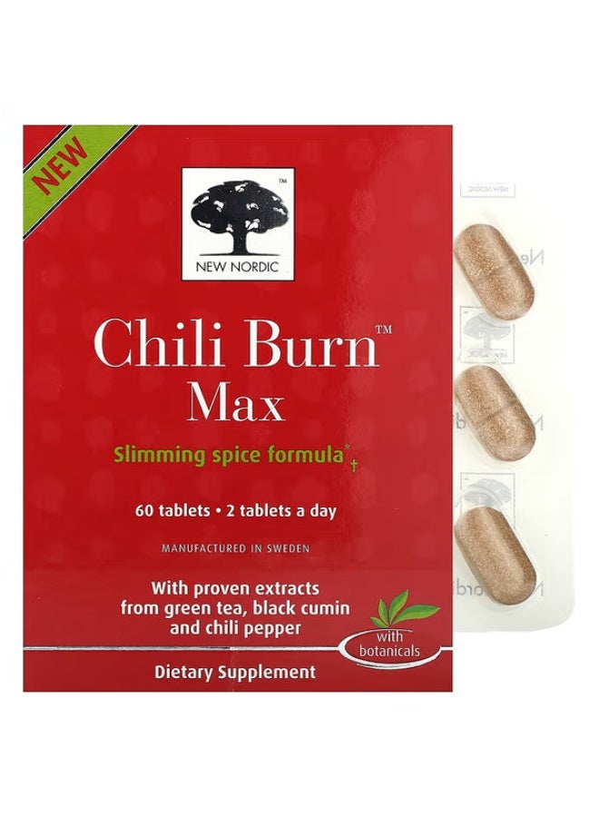 نيو نورديك، تشيلي بيرن ماكس، 60 قرصًا