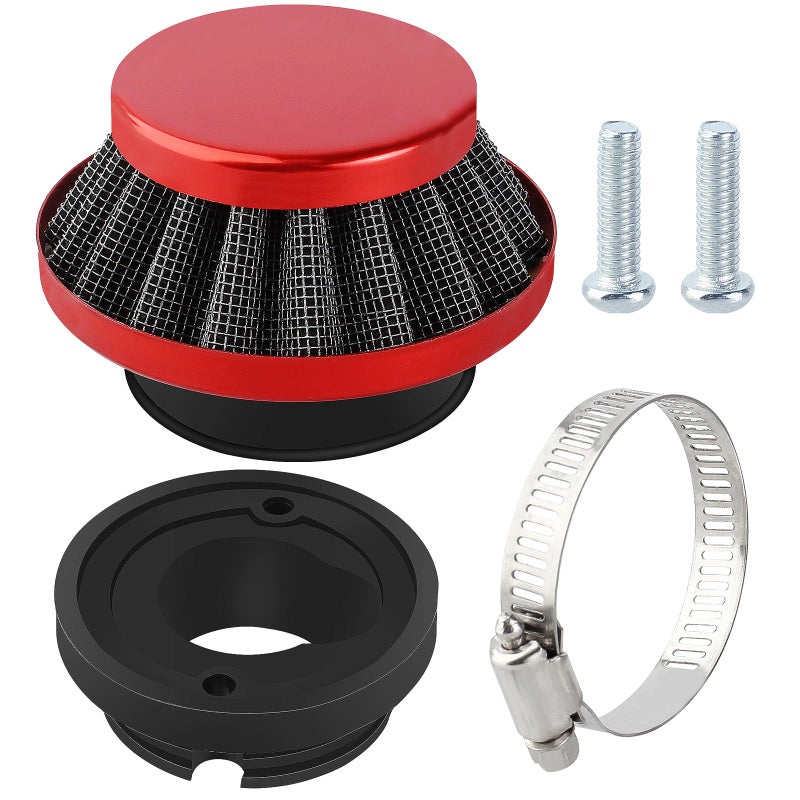 QAZAKY 42mm 43mm 44mm Filter for 33cc 43cc 47cc 49cc 52cc Motovox MVS10 SYX Moto 50cc Dirt Bike Minimoto ATV Quad Scooter Go Kart Moped Dirt Mini Pocket Kids Super Bike Chopper - Image 3
