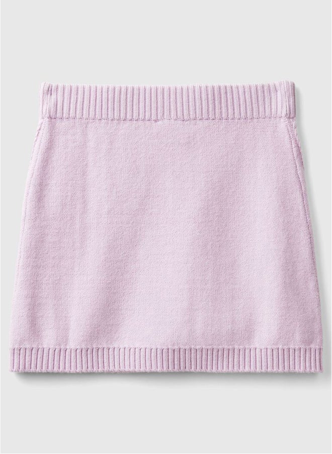 Benetton Knit mini skirt  - Image 3