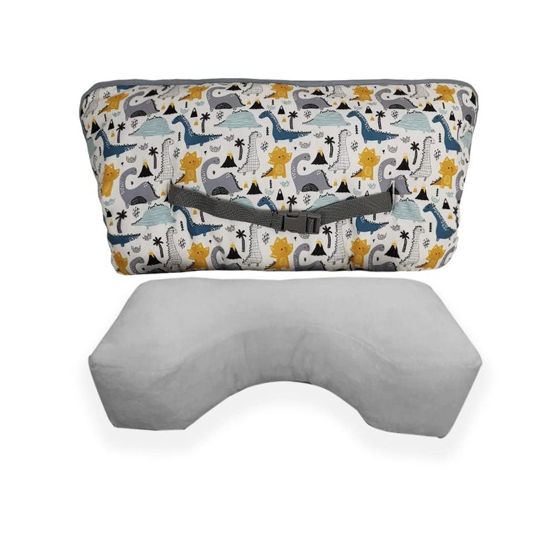 DODO NICI Shopping Cart Cover for Baby/Toddler, Cozy High Chair Cover, with Removable seat positioner, Dinosaur - Image 5