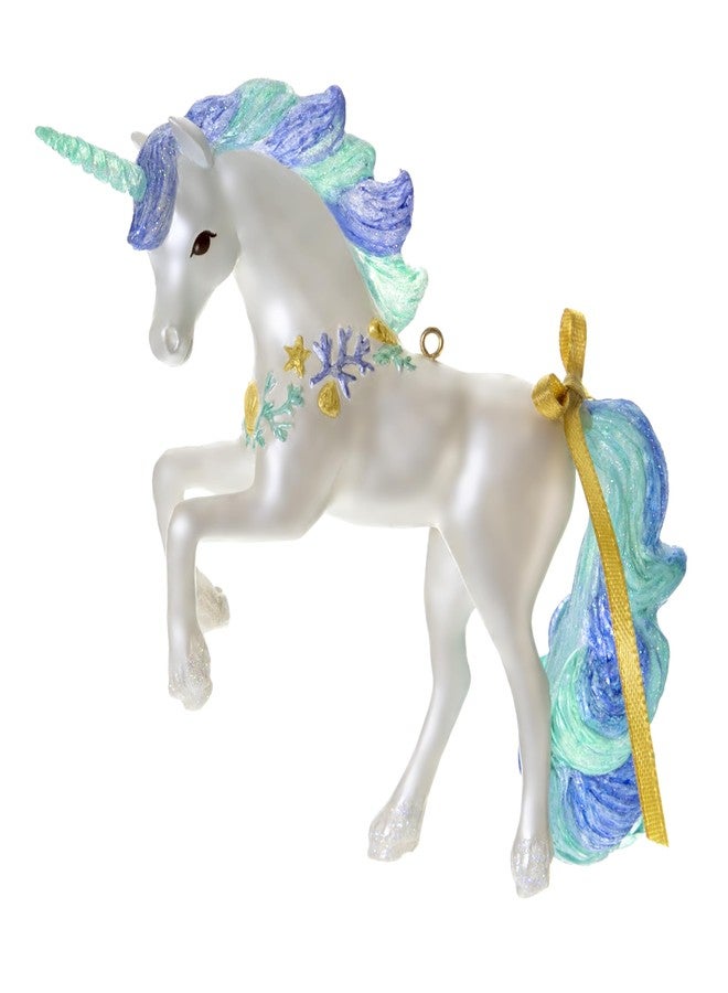 Hallmark Keepsake Christmas Ornament 2025, Sensational Seaside Unicorn, Gifts for Kids - Image 1