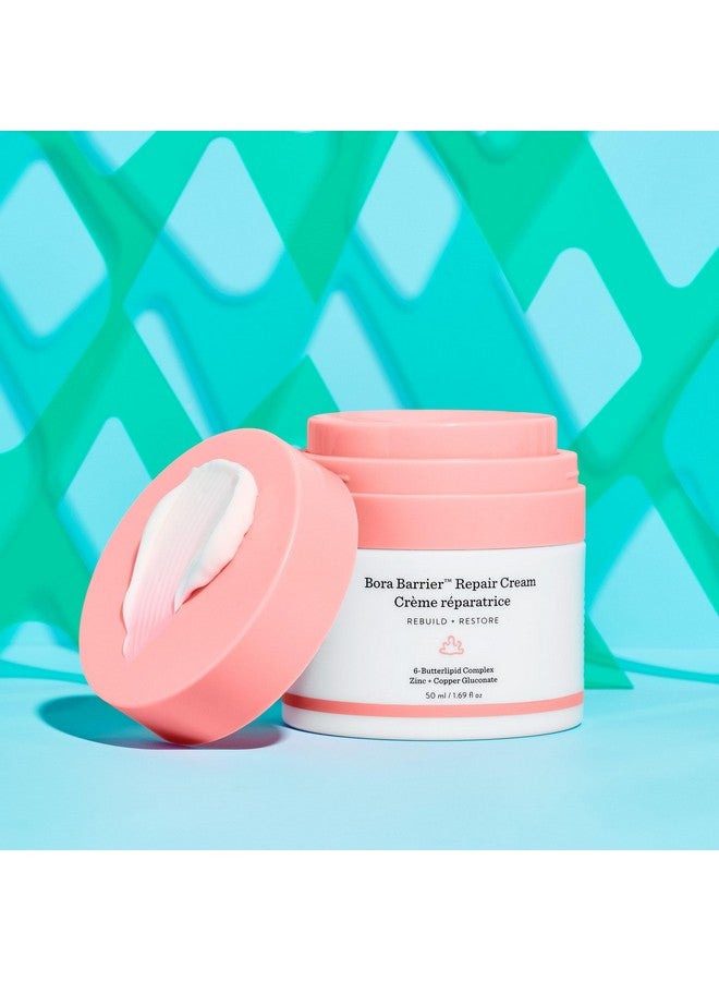 كريم بورا لإصلاح الحاجز 50 مل يوفر رطوبة مثبتة سريريًا على مدار 24 ساعة وخالية من الزيوت العطرية والسيليكون والعطور ولم يتم الإساءة إلى الحيوانات لتصنيعها. - Image 3