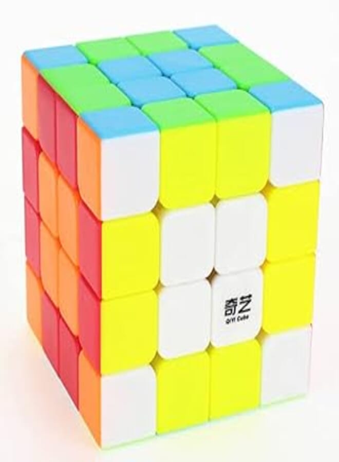 QiYI - 4 x 4 x 4 Professional Speed Magic Rubiks Cube Educational Puzzle Toys
