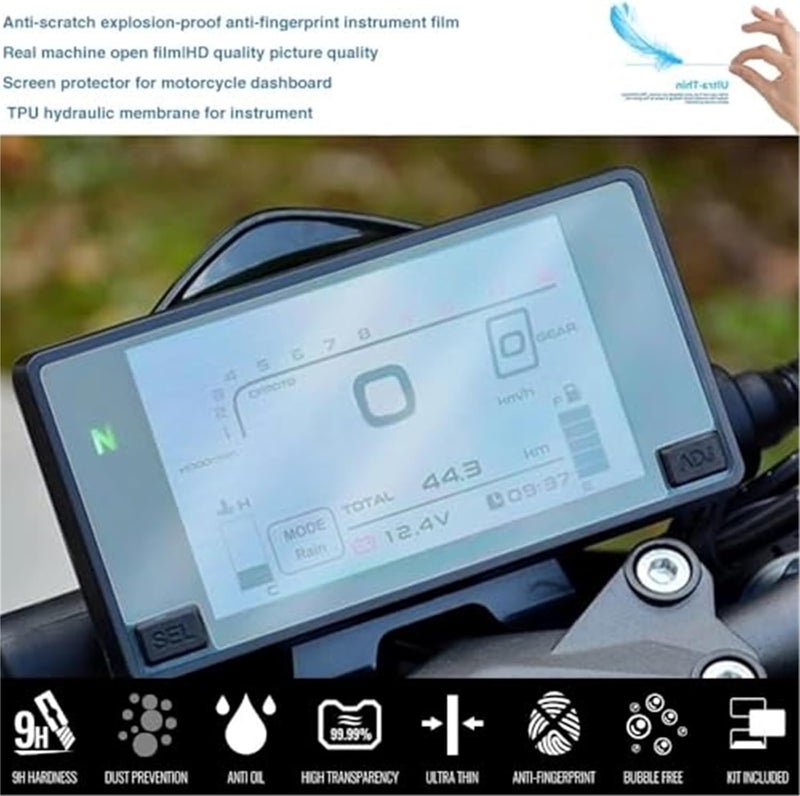DEMULAX Motorcycle Dashboard Screen Protector - Image 2