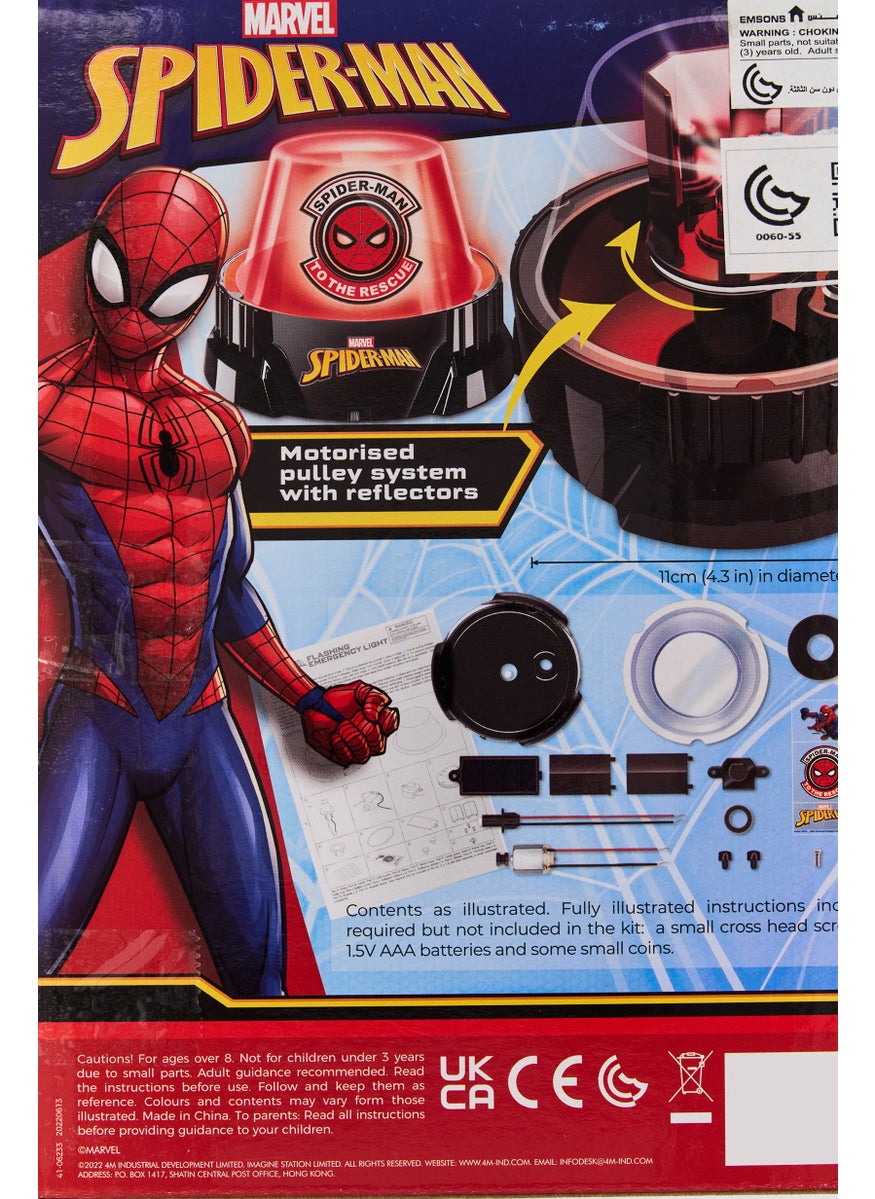 MARVEL - Spider-Man Flashing Emergency Light Building Kit - Image 1