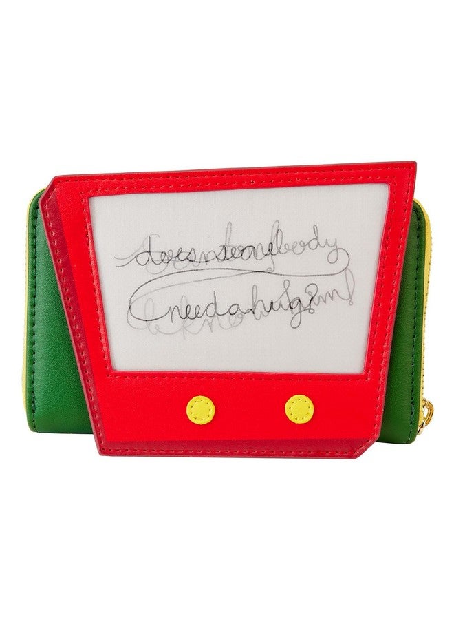 Loungefly Elf 20Th Anniversary Faux Leather Lenticular Zip Around Wallet - Image 1