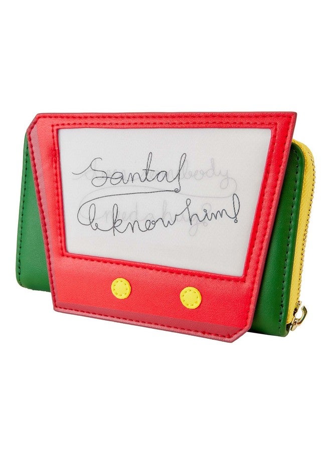 Loungefly Elf 20Th Anniversary Faux Leather Lenticular Zip Around Wallet - Image 4