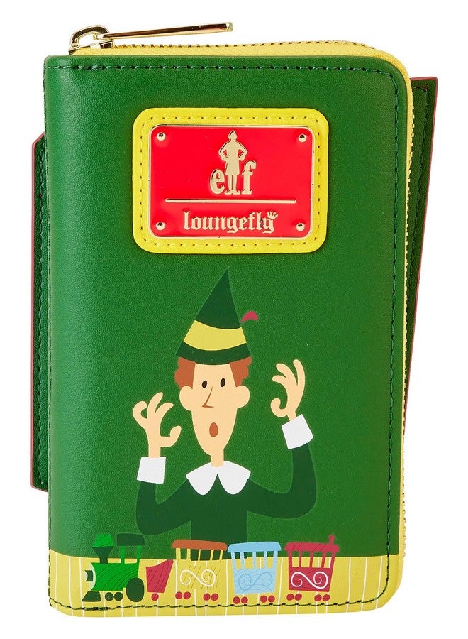 Loungefly Elf 20Th Anniversary Faux Leather Lenticular Zip Around Wallet - Image 3
