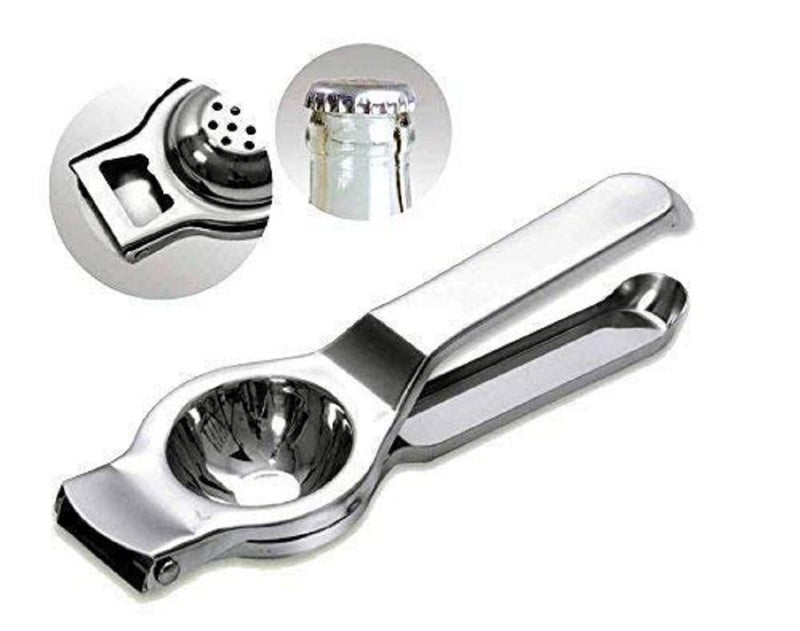 FIRST FRONT Steel Gas Lighter Knife with PeelerCheese Grater and Lemon Squezzer Multicolour Pack of 4 - Image 3