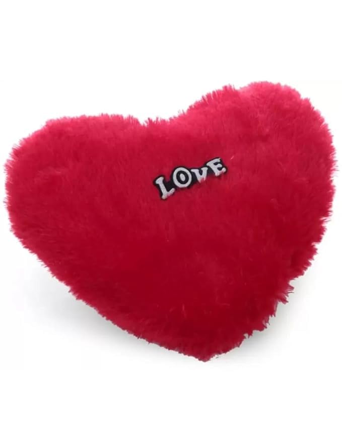 Goyal Handicrafts HeartShaped Valentines Day Pillow Valentine Gift for GirlfriendBoyfriendCouplesHusbandWife Valentine Day Love Pillow - Image 2