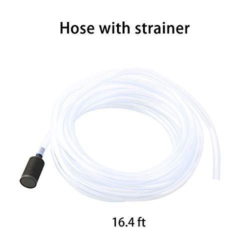 Sooprinse Chemical Injector Kit for High Pressure Washer, 4000 PSI Adjustable Soap Dispenser with a 1/4 Inch Black Soap Nozzle and Teflon Tape, 16 Ft Siphon Hose, 3/8 Inch Quick Connect - Image 4