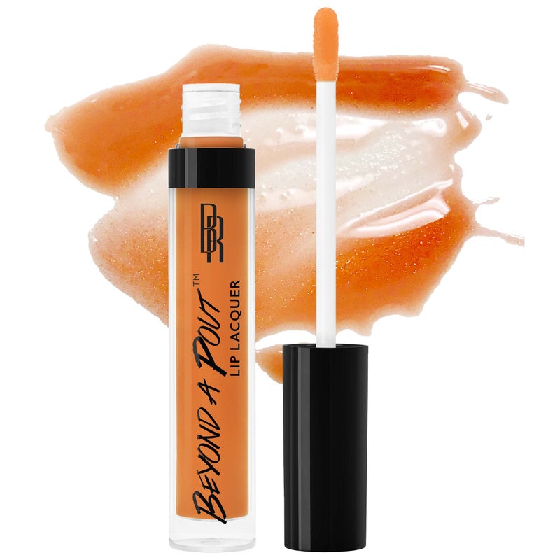 Black Radiance Beyond A Pout Lip Lacquer Lip Gloss, Cajun Spice - Image 1