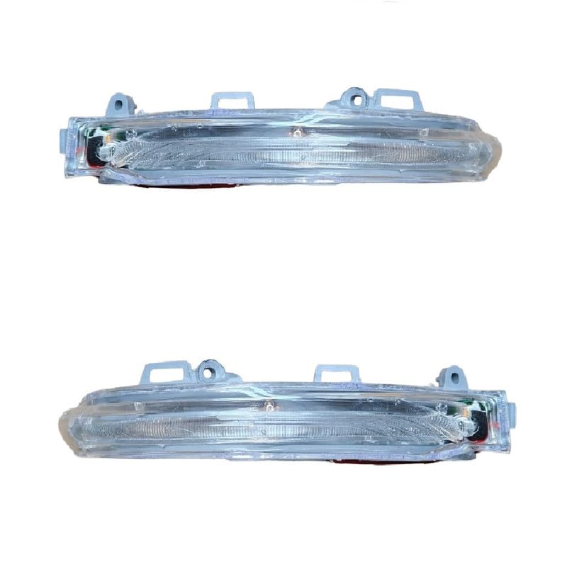 STYCARO ORVM Left n Right Side view Mirror Indicator Light/Turn Signal LED Light for Tata Punch 2021-2025 Year Model- Set of 2 Pcs. - Image 1