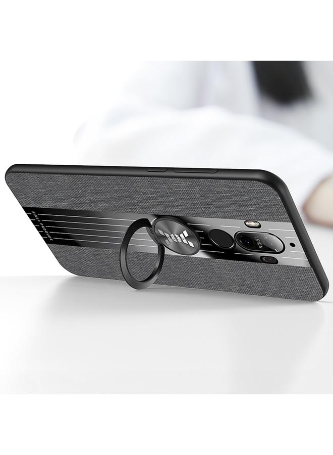 شين لي تونج جراب لهاتف Huawei Mate 9 مصنوع من مادة TPU المقاومة للصدمات مع حامل حلقي - Image 4