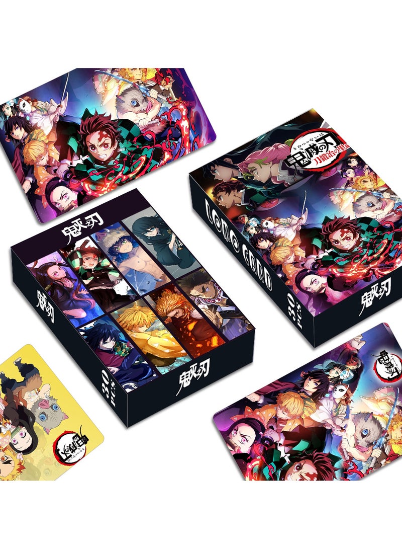 Generic 30-Piece Anime Darkness Warriors Lomo Photo Cards - Waterproof Collectible Trading Cards for Anime Fans & Scrapbooking - Image 1
