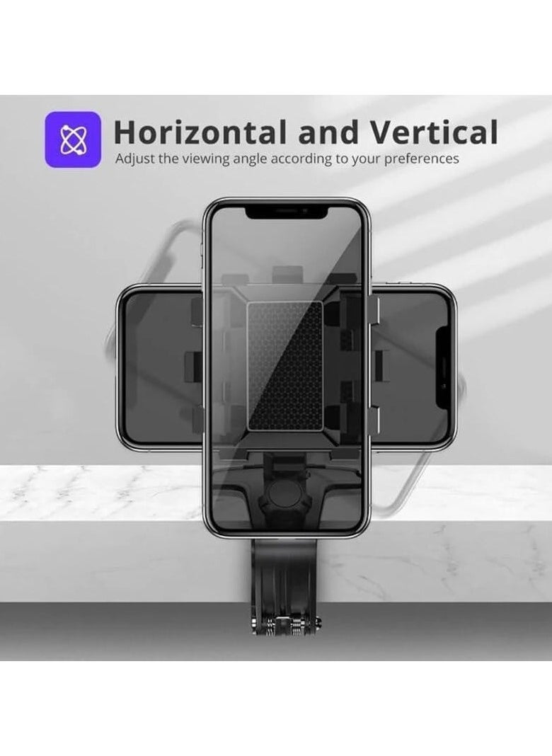 Generic Mobile Phone Holder Miller Universal 360 Degrees Rotation Car Phone Holder HUD Dashboard Clip Mount Stand  - Image 3