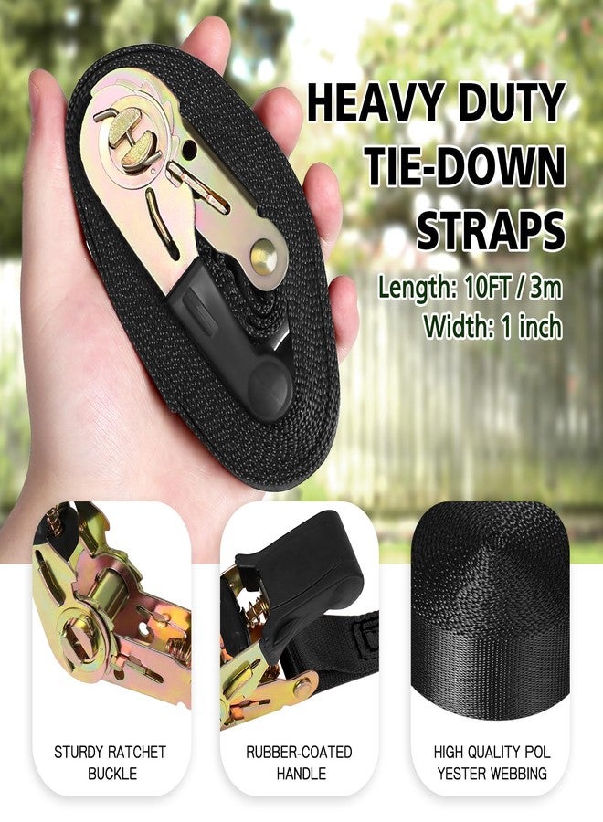 TOPNEW 18PCS Ninja Tree Climbing Holds and 6 Sturdy Ratchet Straps for Kids Tree Climbing, Large Climbing Rocks for Outdoor Ninja Warrior Obstacle Course Training - Image 3