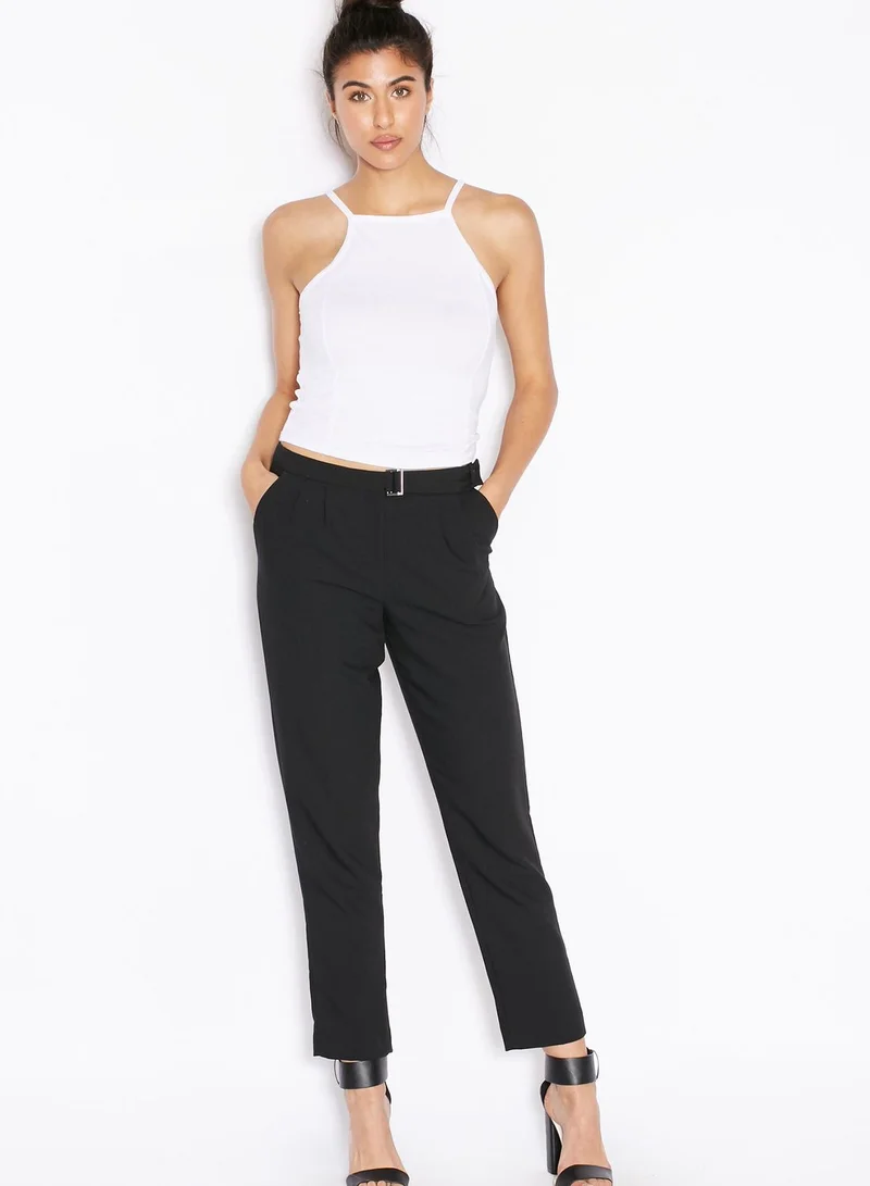 Miss Selfridge Belted Peg Pants