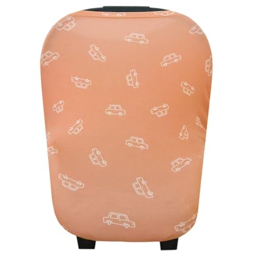 Copper Pearl Nursing Cover MultiUse Cover for Baby Girl or Boy Car Seat Cover Stroller Cover Breastfeeding Cover Up for Women Cooper - Image 1