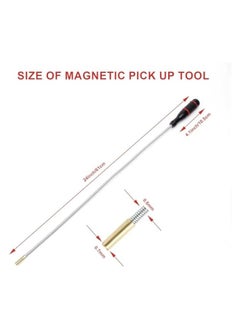 Magnetic Pick-Up Tools, 2 Pack Bendable and Flexible Magnet Tool, 24 Inch Versatile Magnet Sweeper for Difficult-to-Reach Home Sink Drains, Car Keys, Bolts, Screws - pzsku/Z63F2D0CA0E448DC7A1A5Z/45/_/1740137315/9455dc7a-7c47-45b6-945a-ce6320e1d6c1