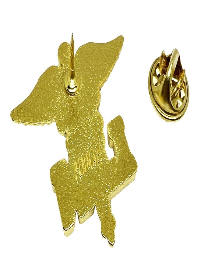 PinMaze دبوس طية صدر السترة بشعار ممرضة عملية مرخصة - حروف على بروش كادوسيوس - مشبك مراسم طبية للممرضات العملياتيات المرخصات (LPN) - Image 3