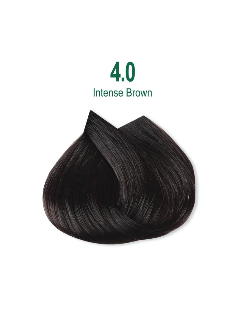 NEVA Naturalis Permanent Hair Color, Vegan,100% Gray Coverage, Organic, No Harmful Chemicals, Ammonia Free, Long-Lasting - INTENSE BROWN - 4.0 - Image 2