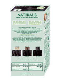 NEVA NEVA Naturalis Permanent Hair Color, Vegan,100% Gray Coverage, Organic, No Harmful Chemicals, Ammonia Free, Long-Lasting - INTENSE BROWN - 4.0  - Image 3