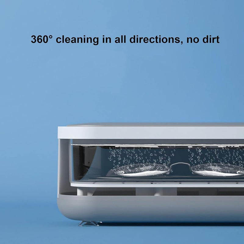 Multi-Purpose Ultrasonic Cleaner for Jewelry, Glasses & Accessories – Compact Deep Cleaning Device for Watches, Makeup Brushes & Razors, Battery Powered Portable Machine - Image 4
