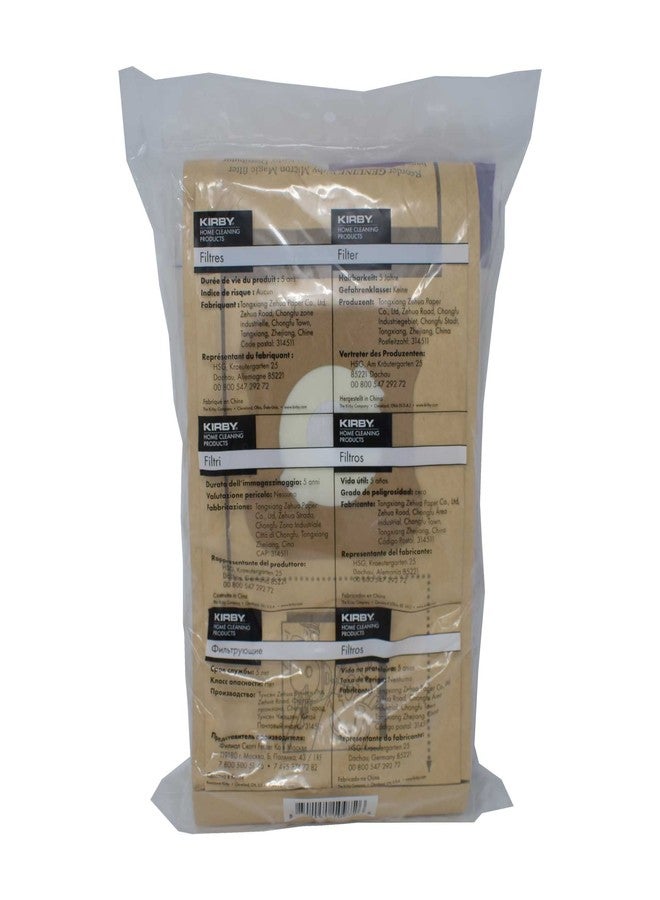 Kirby (9 Bags & 1 Belt Part#197301-Kirby Micron Magic Filtration Vacuum Bags Model G6 and Ultimate G (9 Bags & 1 Belt), 9 Bags & 1 Belt, Brown - Image 2