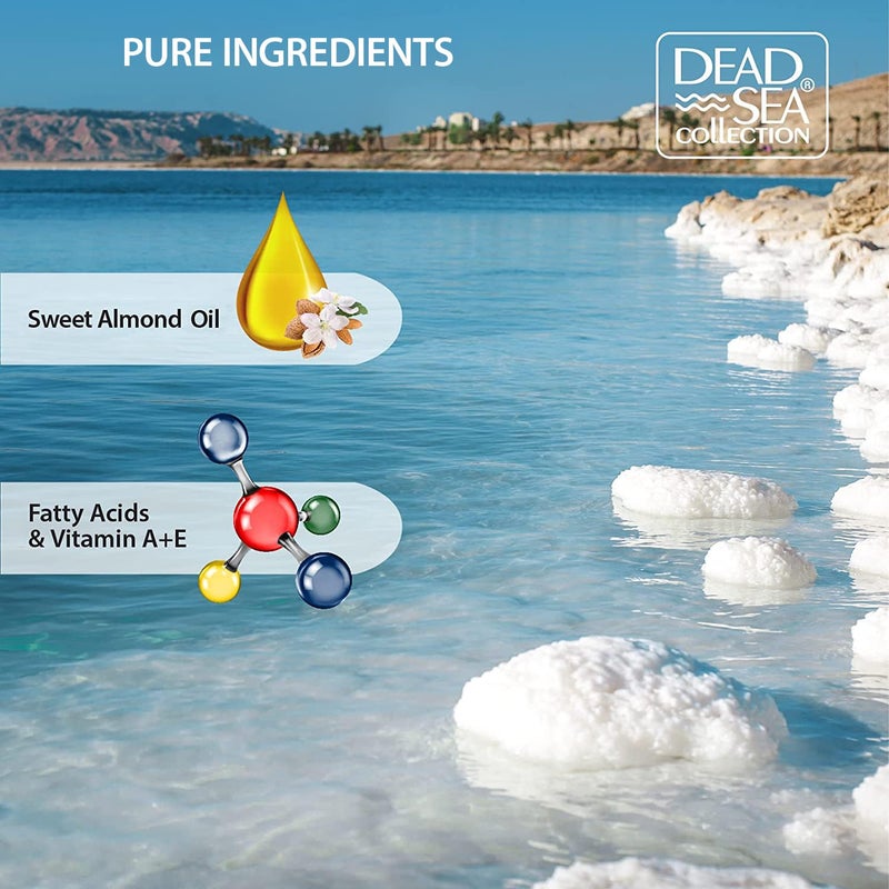 Dead Sea Collection Body Oil for Dry Skin - Retinol & Vitamin E, A Moisturizing Oil for Face, Anti-Aging - Skin Elasticity Support, Renews Skin Surface & Softens Pack of 2 (4 Fl. Oz Each) - Image 5