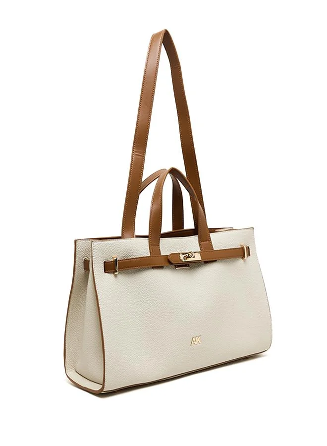 Anne Klein  Contrast Detail PU Tote Bag Set for Women | Best Price UAE
