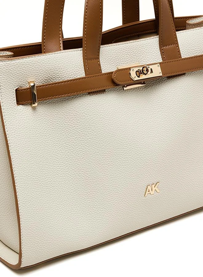 Anne Klein  Contrast Detail PU Tote Bag Set for Women | Best Price UAE