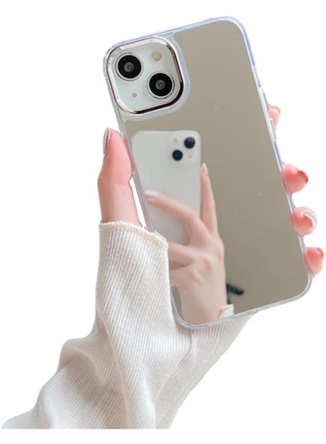 , Hard Back, Clear Soft TPU Bumper, Shockproof Protective Cover, Perfect for Makeup Selfies (for 16 PRO MAX - Image 2