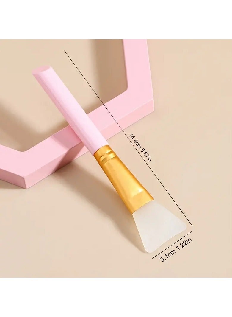 أوريتي 1pc سيليكون قناع الوجه فرشاة سيليكون ناعم مرطب تطبيق أداة التجميل الطين الطين الفحم ديي مختلط قناع أسود - Image 4