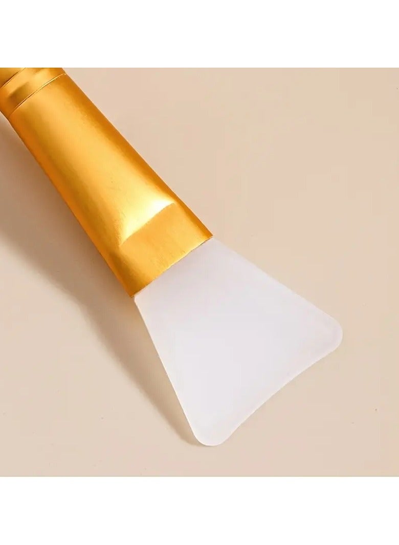 أوريتي 1pc سيليكون قناع الوجه فرشاة سيليكون ناعم مرطب تطبيق أداة التجميل الطين الطين الفحم ديي مختلط قناع أسود - Image 5