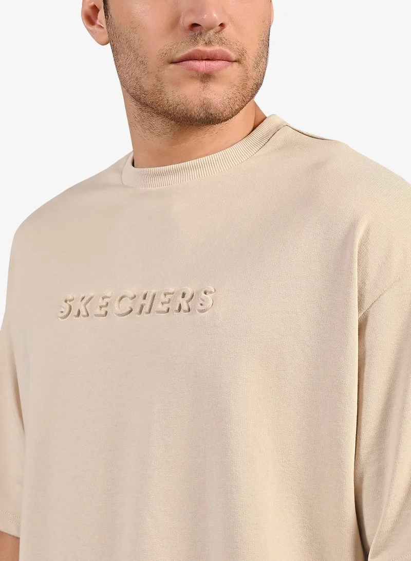 SKECHERS Embossed Logo T-Shirt