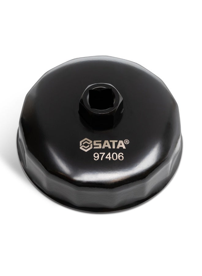 Sata SATA ST97406 End Cap Oil Filter Wrench 90mm  - Image 1
