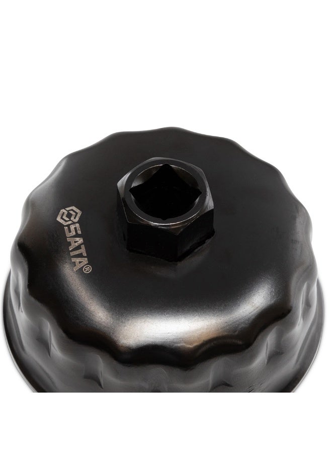 Sata SATA ST97406 End Cap Oil Filter Wrench 90mm  - Image 3