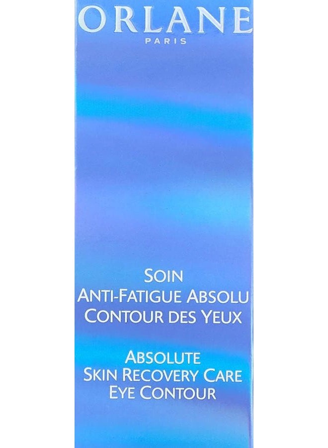 Orlane Paris ORLANE PARIS Absolute Skin Recovery Care Eye Contour - Gel Cream Formula for Rested and Rejuvenated Eye Area - Helps to Improve Appearance of Puffiness and Dark Circles (15ml)  - Image 3