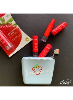 Pure Lips Moisture Rich Lip Balm Strawberry 4.5 G (Pack Of 2); For Pigmented Dry Damaged & Chapped Lips; Enriched With Cocoa Butter Shea Butter L Glossy Finish| 100% Natural Vegan & Crueltyfree - pzsku/Z63F3240E12831E35B808Z/45/_/1682324770/012b3f43-9c43-4e7a-ba13-70e4f2879a3c