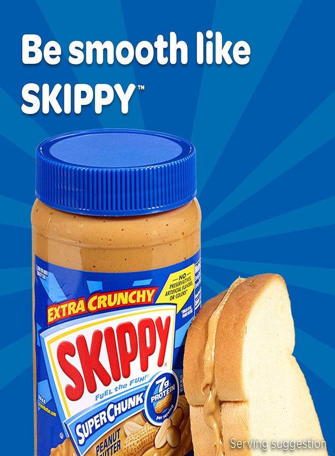 Skippy Super Chunk Reduced Fat Peanut Butter Pet Bottle, 462 g - Image 5