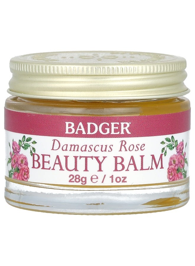 Badger Badger, Beauty Balm, Damascus Rose, 1 oz (28 g)  - Image 1