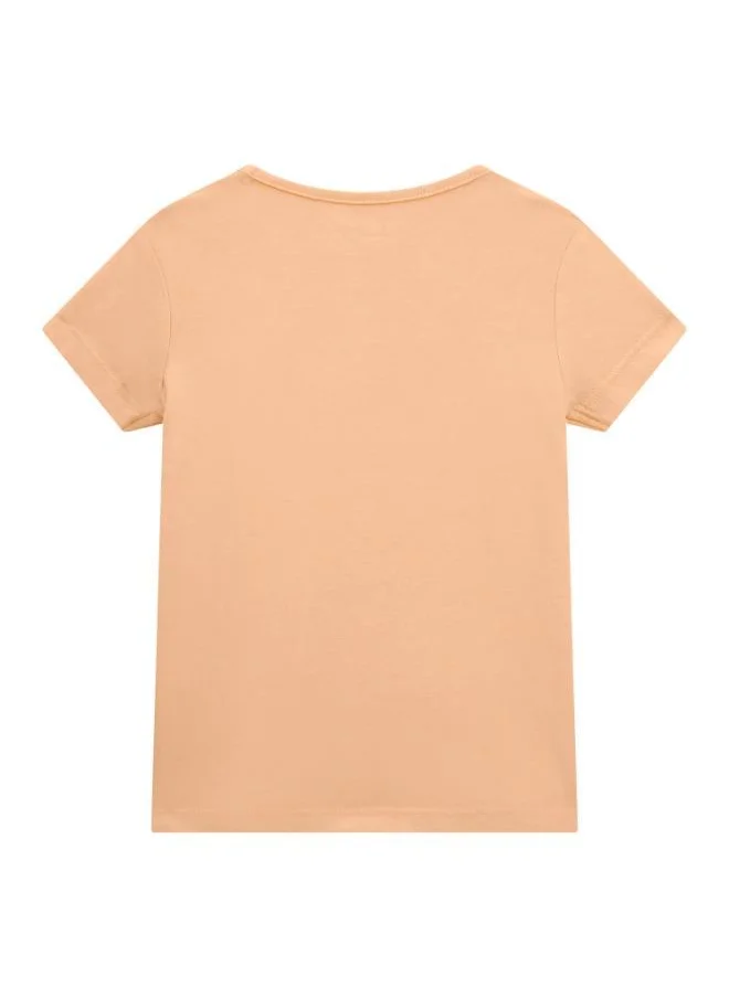 جس Kids Garment Dye Short Sleeve T-Shirt
