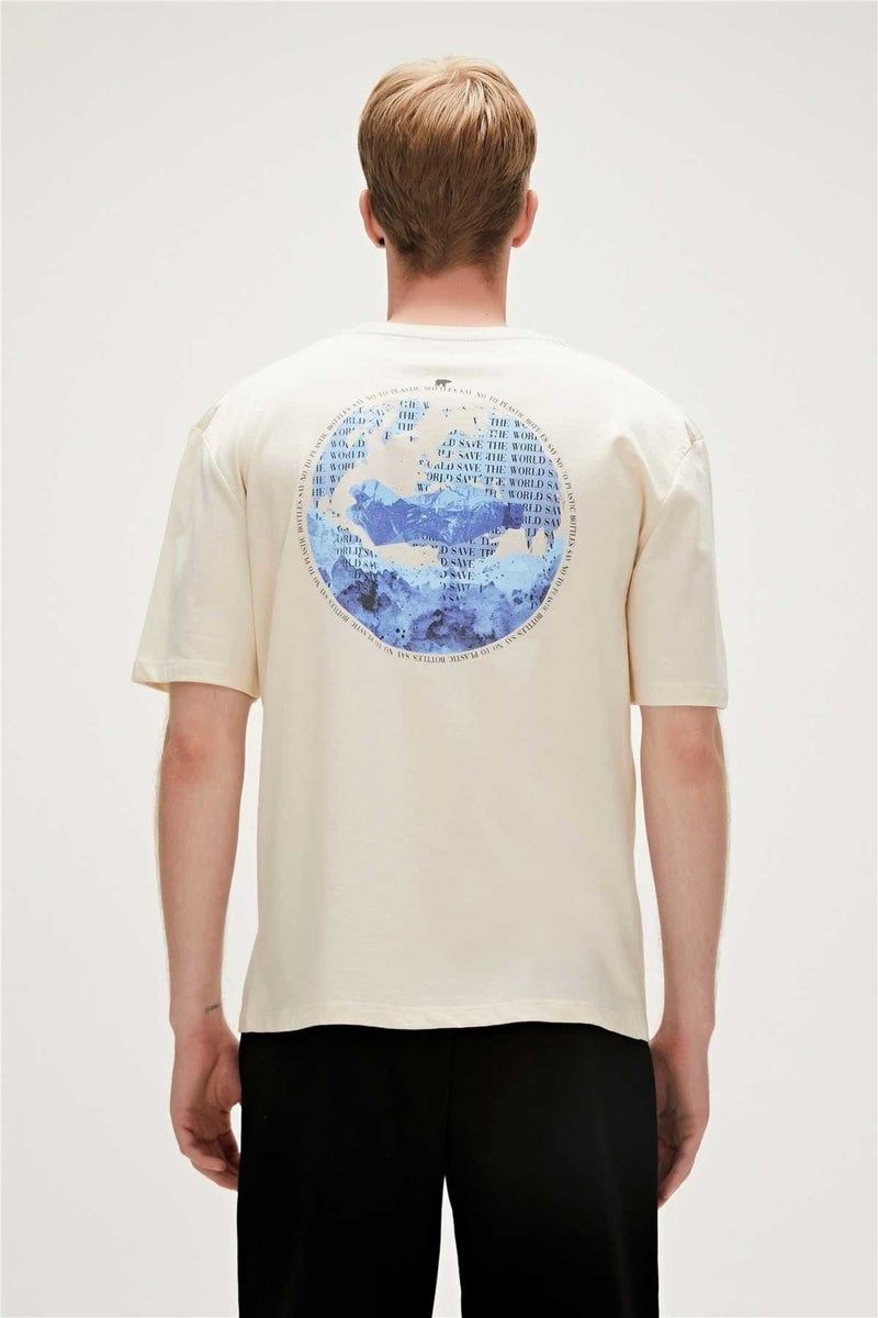 Badbear Men's Re-World T-Shirt Candy White