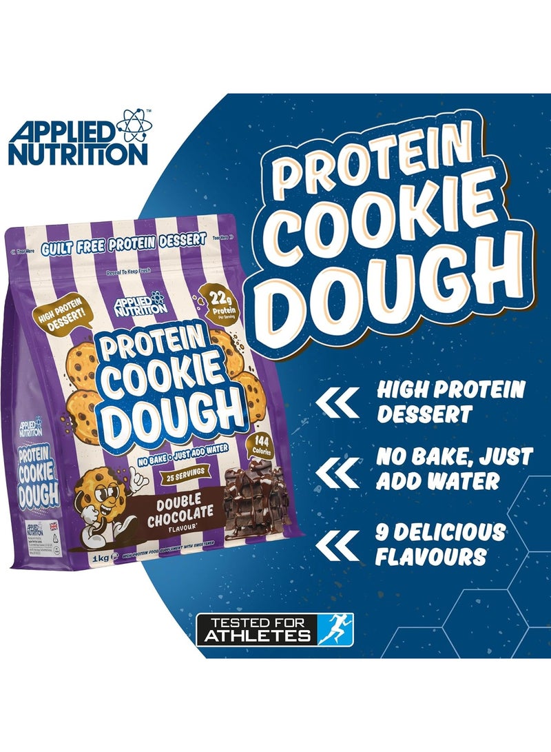 Applied Nutrition Protein Cookie Dough - Double Chocolate - (1 kg) - Image 3