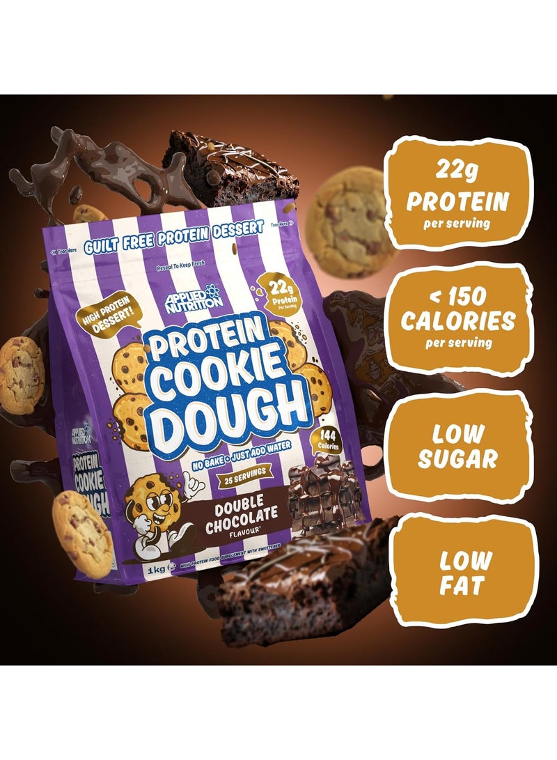 Applied Nutrition Protein Cookie Dough - Double Chocolate - (1 kg) - Image 4